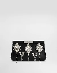 Crystal embroidered Marlene handbag