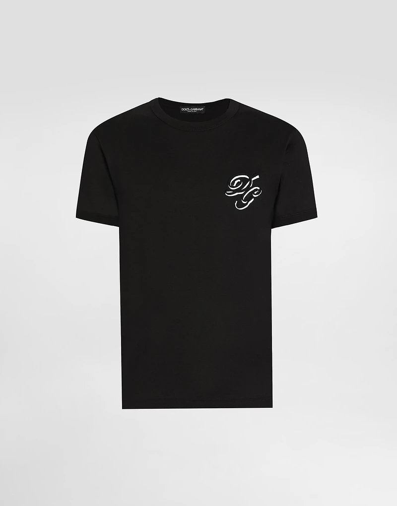 Cotton t-shirt with embroidery