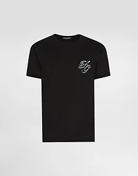 Cotton t-shirt with embroidery