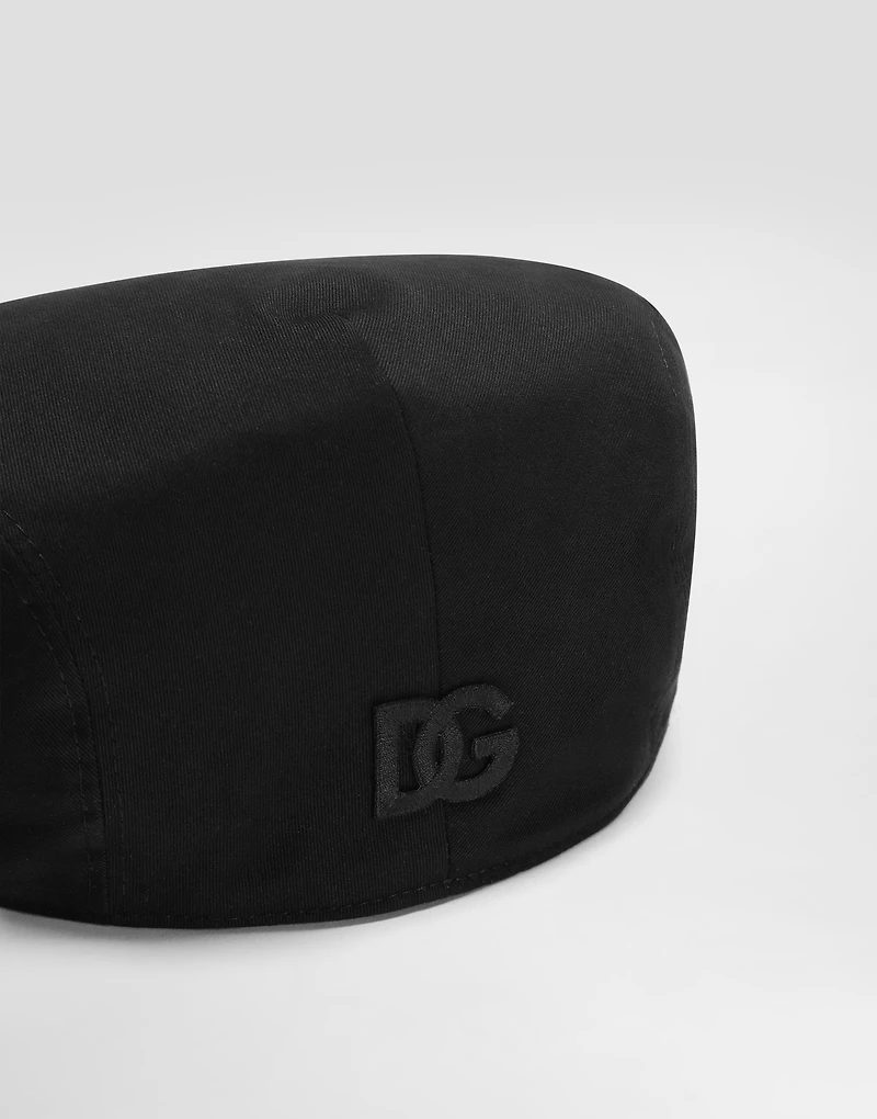 Cotton drill flat cap