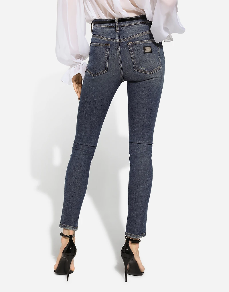 Skinny cotton denim Audrey jeans