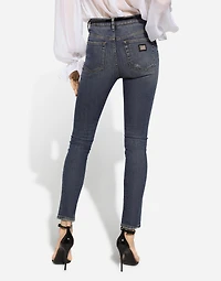 Skinny cotton denim Audrey jeans