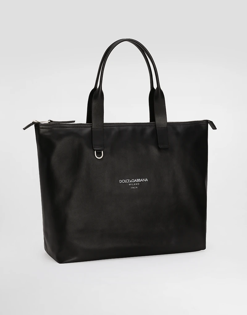 Medium calfskin shopper
