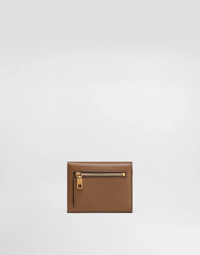 Plongé calfskin wallet