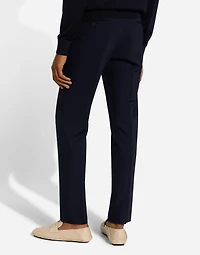 Tailored stretch twill pants