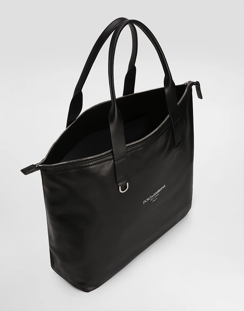 Medium calfskin shopper