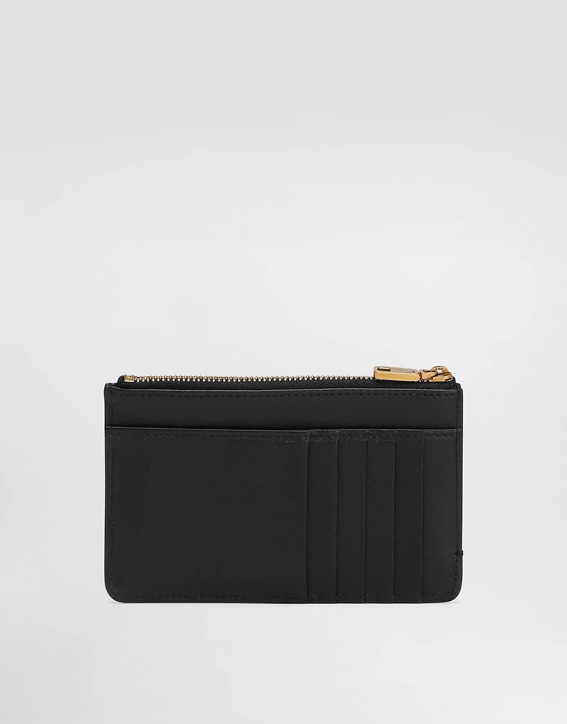 Plongé calfskin card holder
