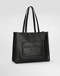 Medium calfskin shopper