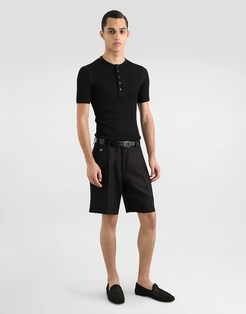 Linen shorts