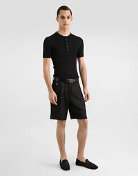 Linen shorts