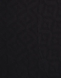 Short-sleeved silk polo-shirt