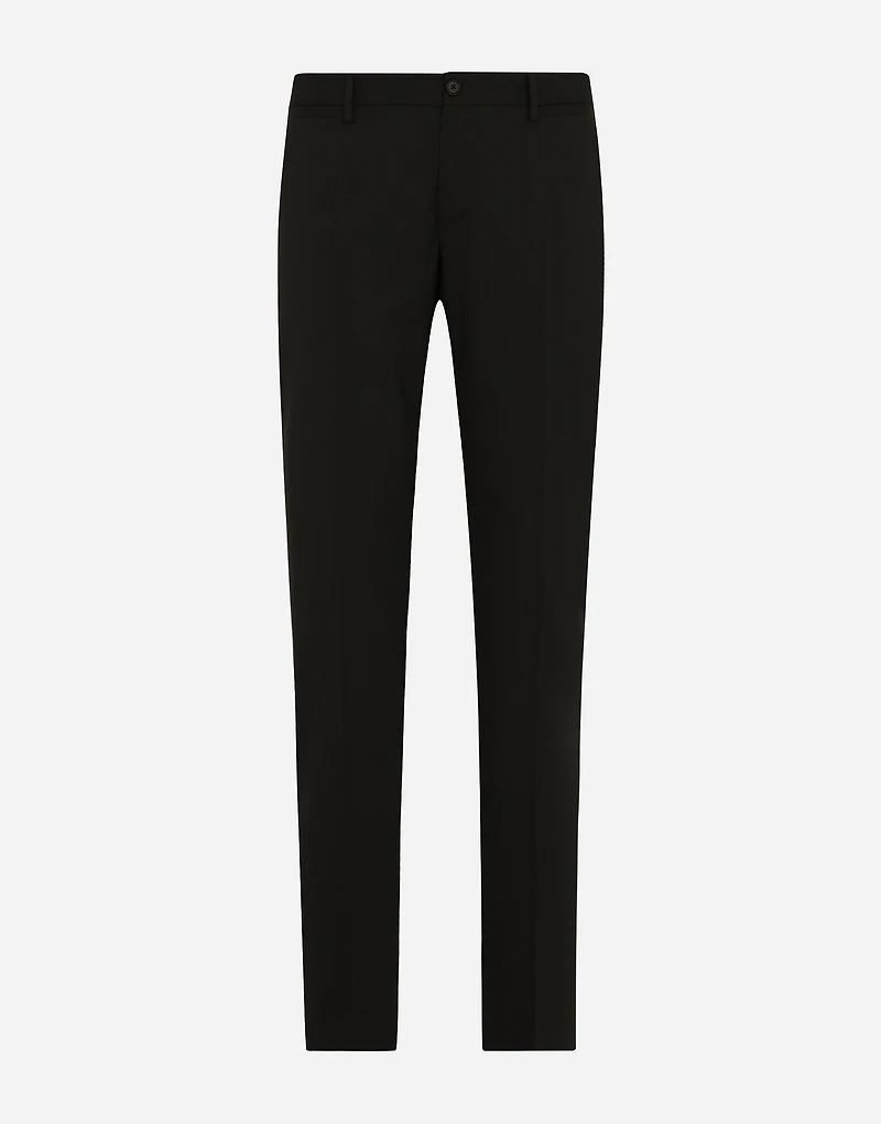 Trousers stretch wool