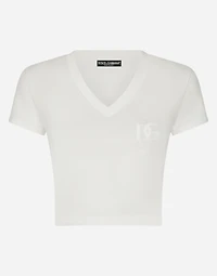 Short-sleeved T-shirt with DG logo