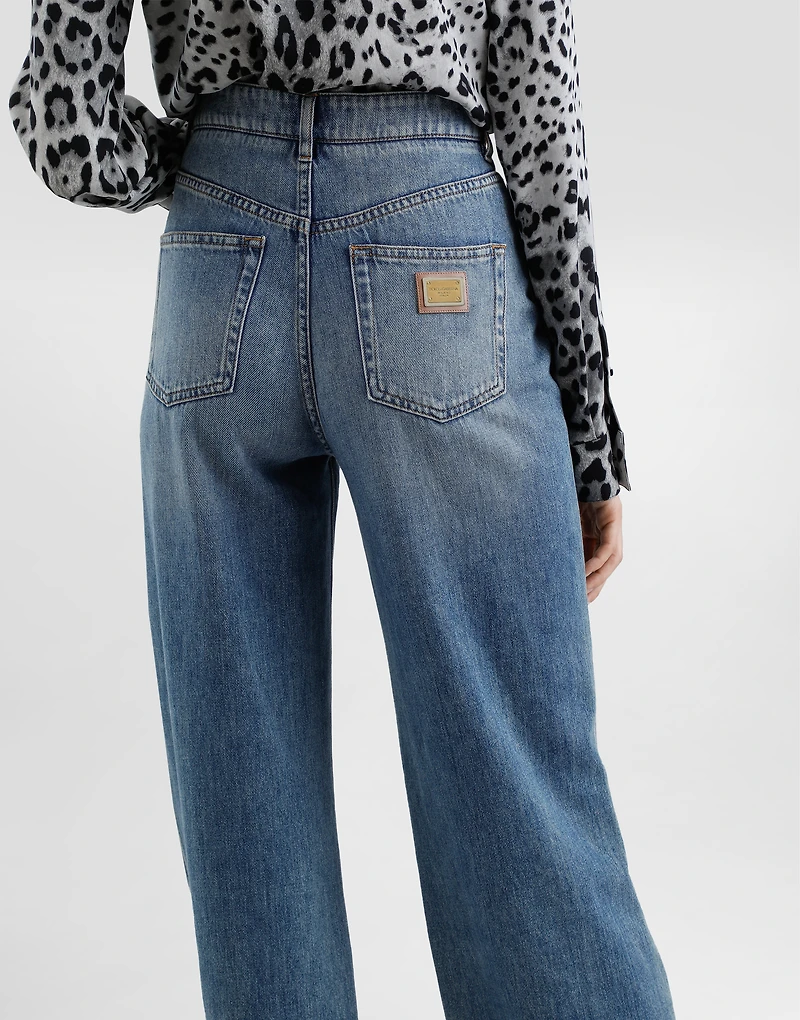 Denim cigarette jeans