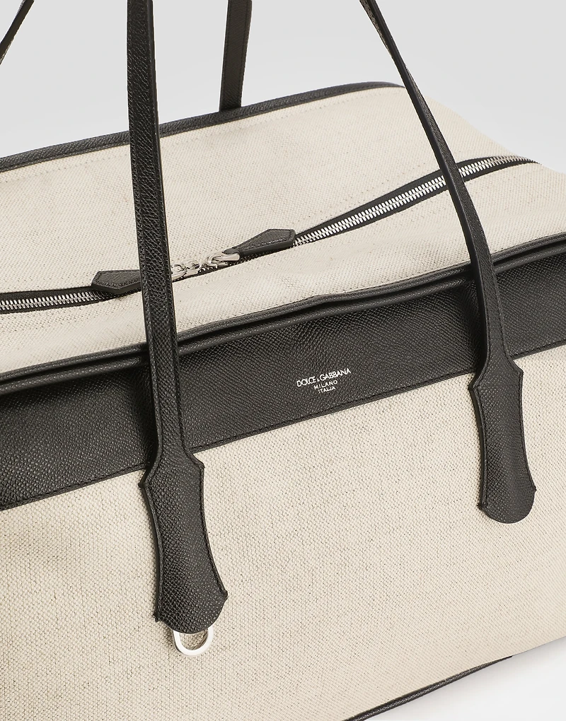 Salt&pepper calfskin atene handbag