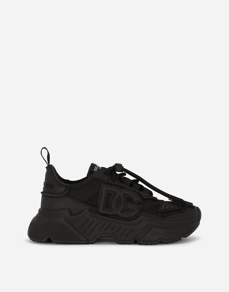 Mixed-materials Daymaster sneakers
