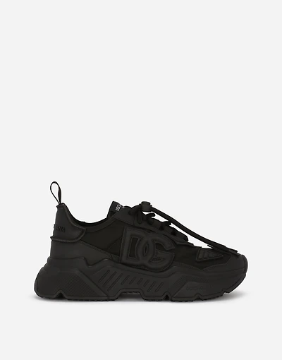 Mixed-materials Daymaster sneakers