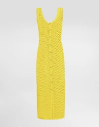 Long crochet dress