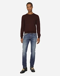 Extra-fine cashmere round-neck sweater