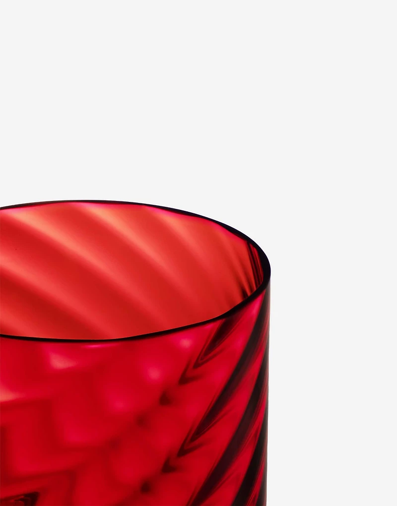 Set 2 Hand-Blown Murano Water Glasses