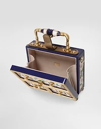 Dolce Box handbag in painted wood
