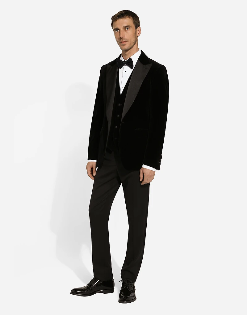 Velvet tuxedo jacket