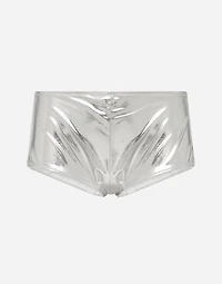 KIM DOLCE&GABBANA Coated stretch jersey high-waisted panties