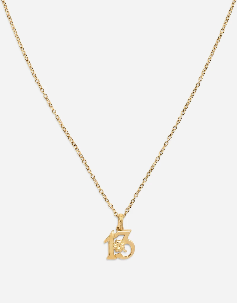  Good Luck Necklace 18 carat yellow gold