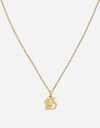  Good Luck Necklace 18 carat yellow gold
