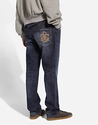 Classic jeans with DG embroidery
