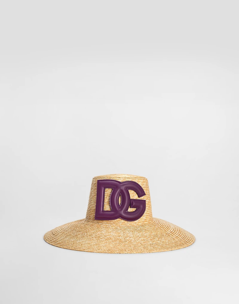 Raffia hat