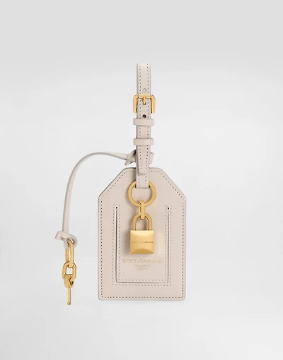 Calfskin keychain