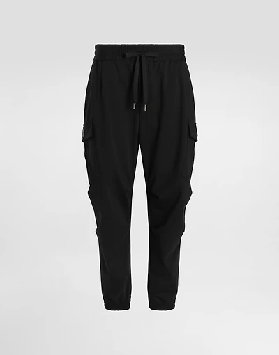 Cotton cargo pants with tag