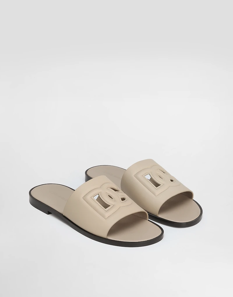 Calfskin sandals