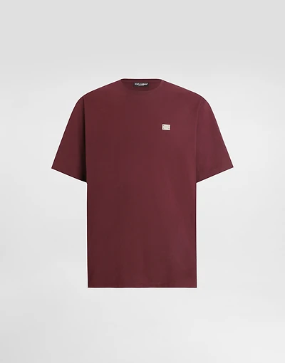 Cotton T-shirt with tag