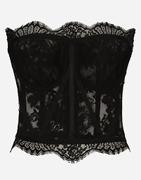 Lace bustier
