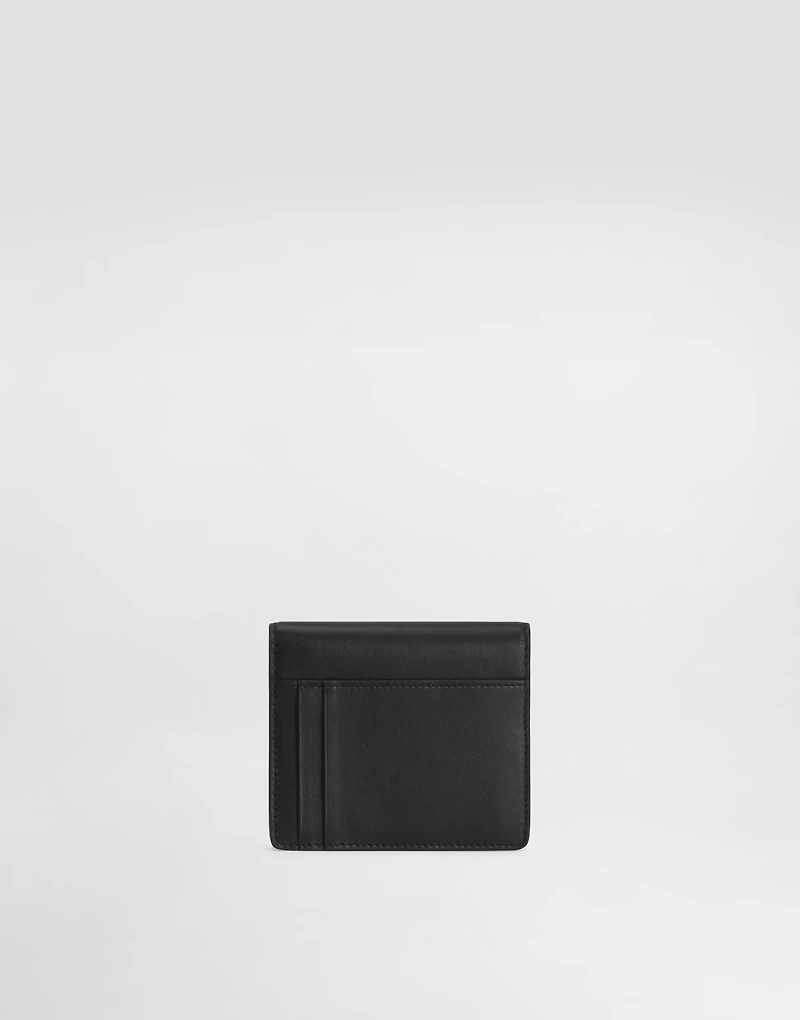 Calfskin wallet with DG logo