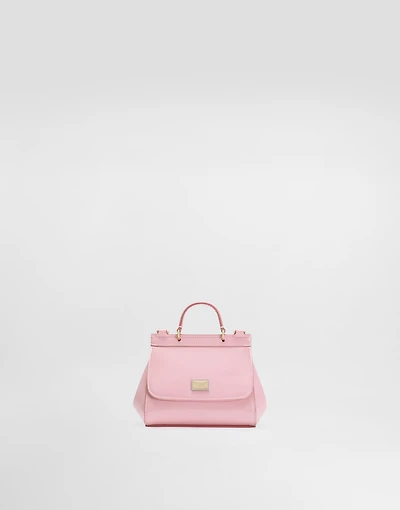 Patent leather mini Sicily bag