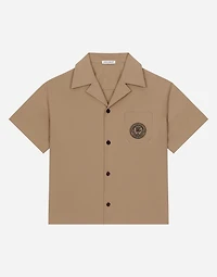Poplin shirt with DG logo
