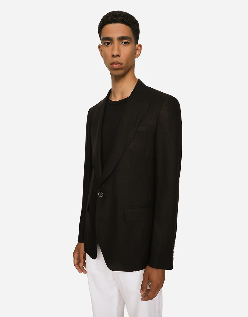 Linen Sicilia-fit jacket