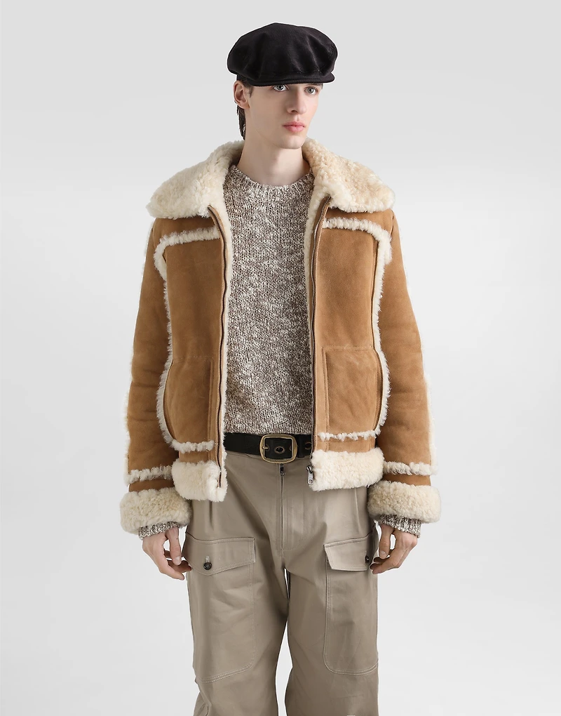 Sheepskin jacket