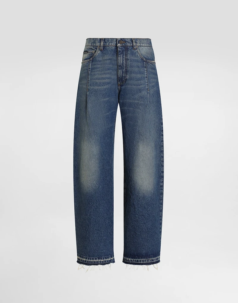 Cotton denim jeans