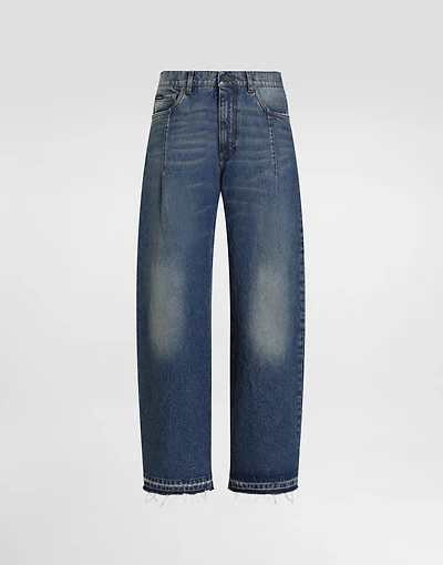 Cotton denim jeans