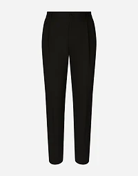 Stretch wool pants