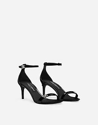Patent leather sandals