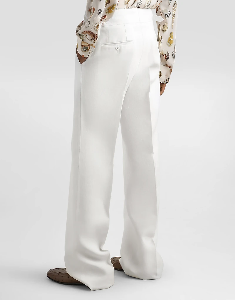Classic linen trousers
