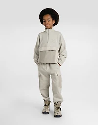 Zipped sweatshirt with embossed DG