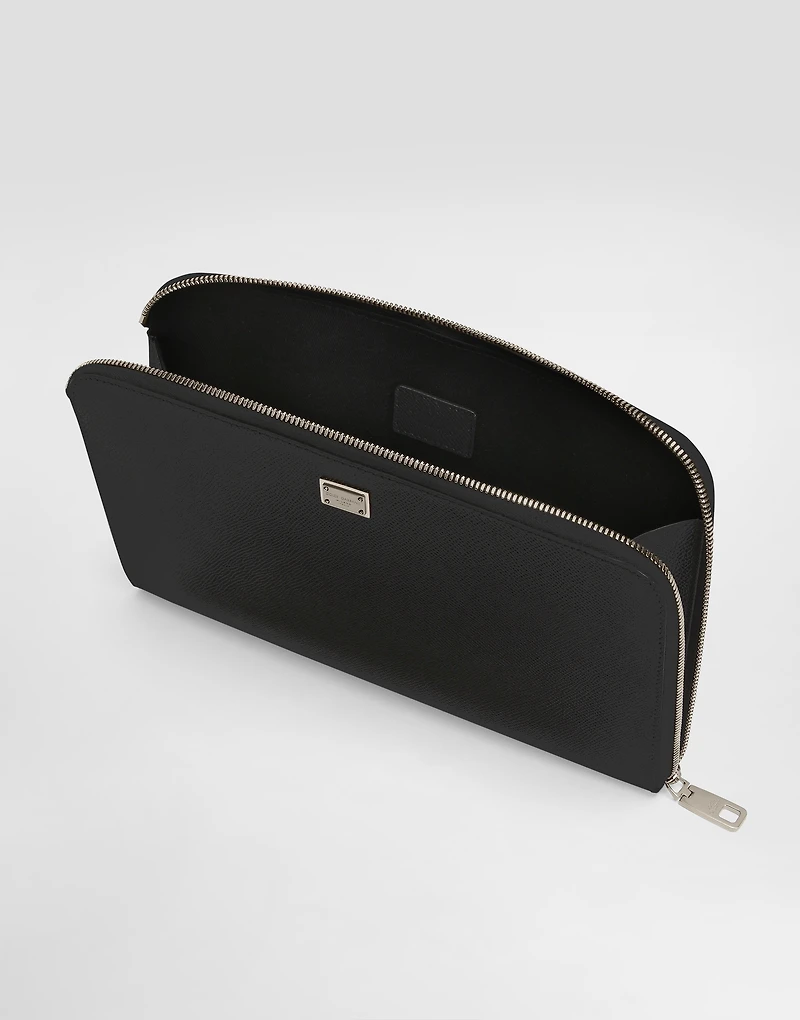 Alpine calfskin Sicily clutch bag