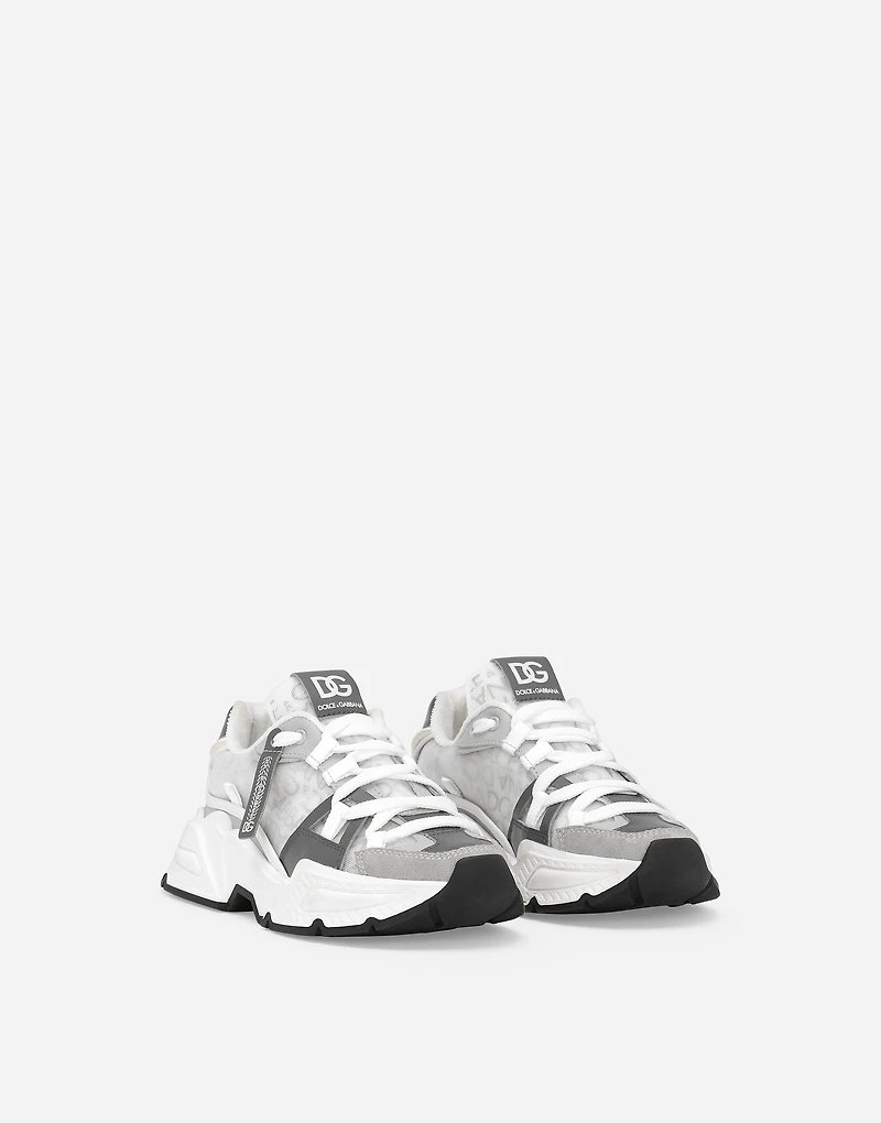 Mesh Airmaster sneakers with Dolce&Gabbana logo print