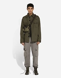 Cotton shirt with pockets